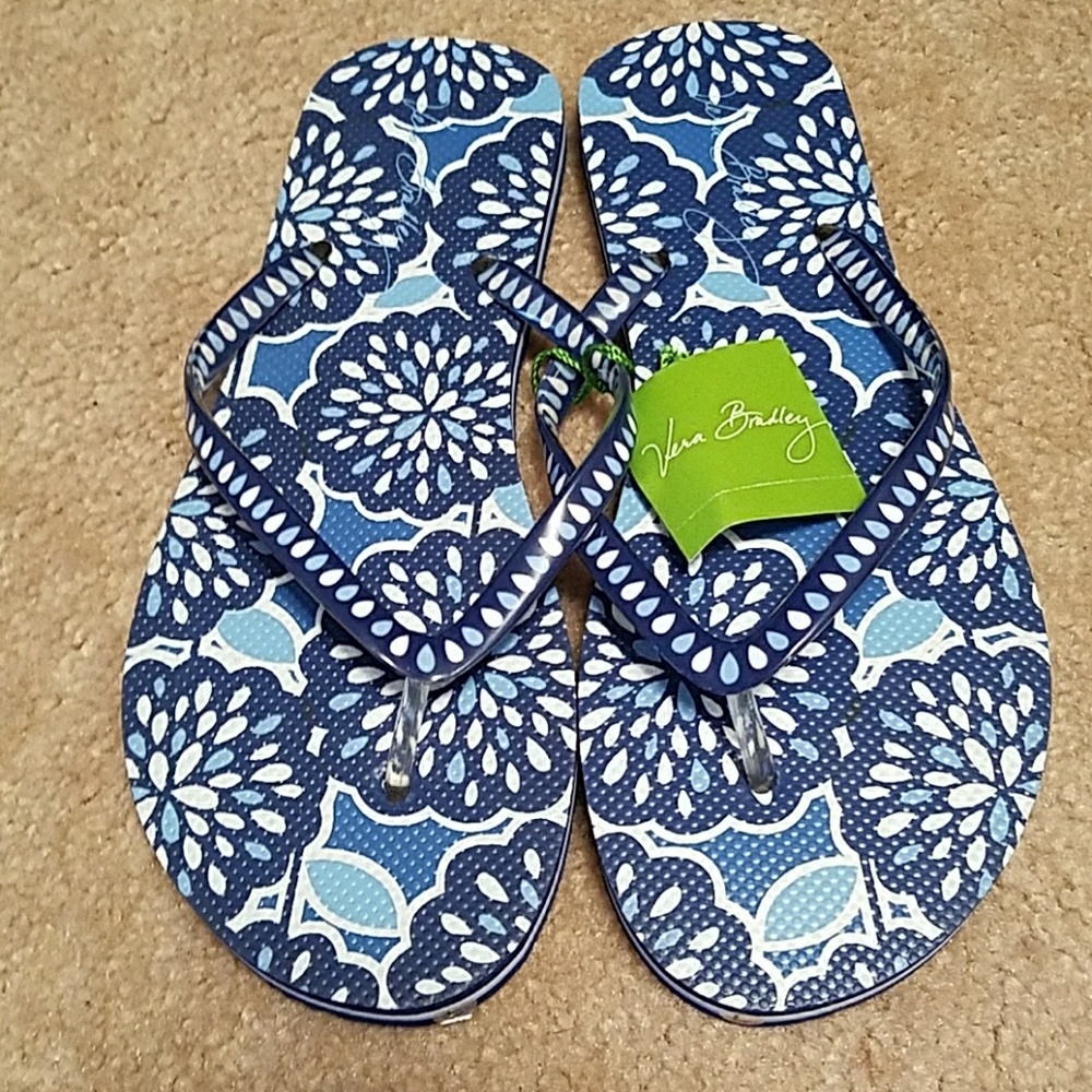Vera Bradley flip flops